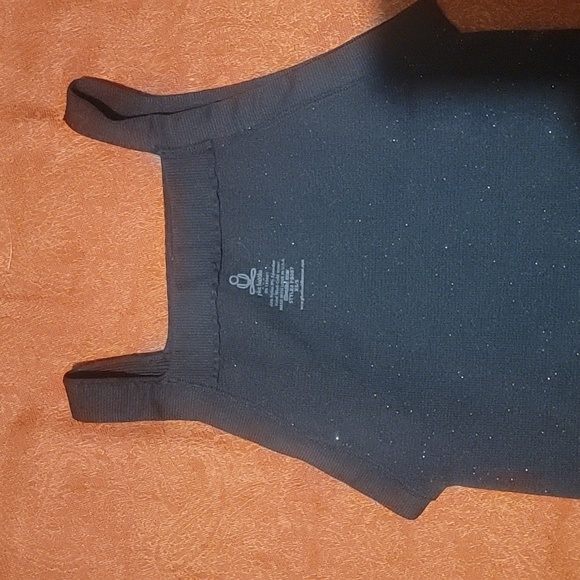 Phat Buddha Yoga Top Size XS/S Sparkly Black - Picture 4 of 4